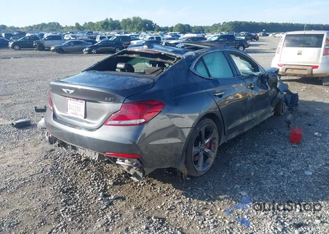 2019 Genesis G70 3.3T Advanced from USA, damaged, VIN KMTG34LE1KU043957